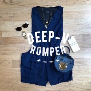Deep-V Romper